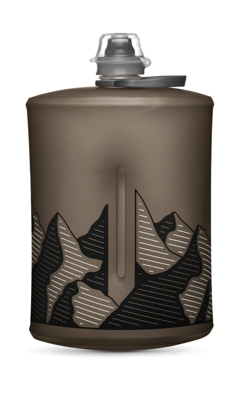E-shop Softflask fľaša HydraPak Stow 1 l hnedá