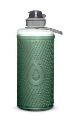 Mäkká fľaša na vodu HydraPak Flux 1 l zelená
