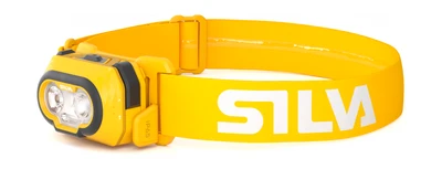 LED čelovka na baterky Silva Discover 500 lm žltá