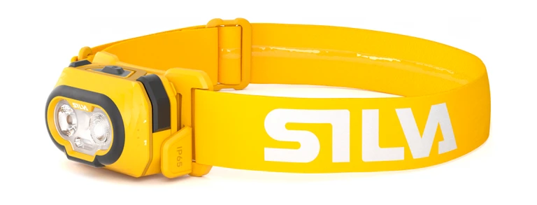 LED čelovka na baterky Silva Discover 500 lm žltá
