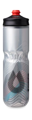 Termo fľaša na bicykel HydraPak Polar Surge 710 ml sivá