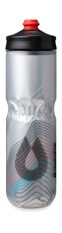 E-shop Termo fľaša na bicykel HydraPak Polar Surge 710 ml sivá