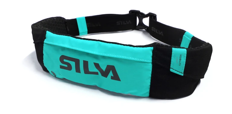Bežecký opasok Silva Strive Belt tyrkysový