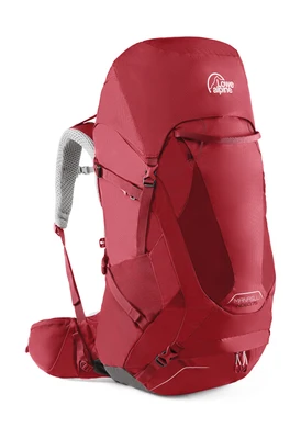 Dámsky turistický batoh 60l Lowe Alpine Manaslu ND60:75 červený