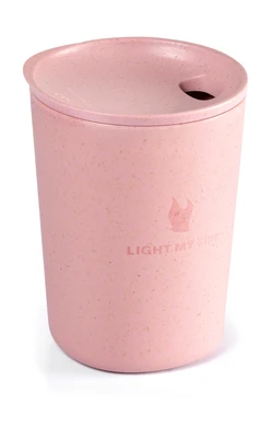 Kempingový pohár Light My Fire MyCup'n Lid Original 360 ml ružový