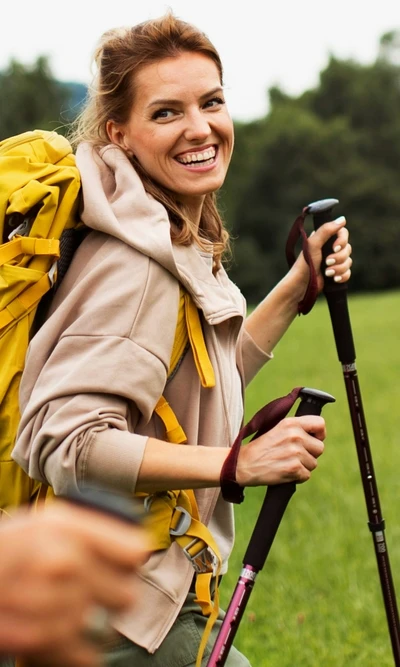 Teleskopické turistické palice