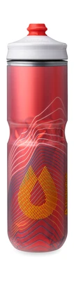 Termo fľaša na bicykel HydraPak Polar Surge 710 ml červená