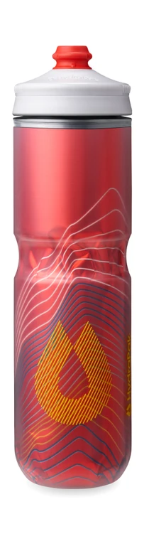 E-shop Termo fľaša na bicykel HydraPak Polar Surge 710 ml červená