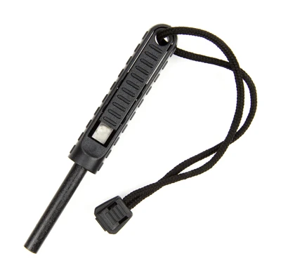 Veľké kresadlo na oheň Exotac polySTRIKER XL čierne