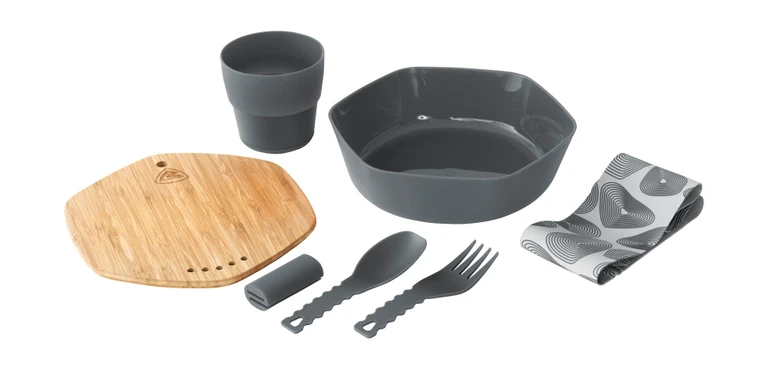 Boxy na jedlo Robens Leaf Meal Kit sivý