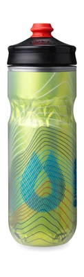 Termo fľaša na bicykel HydraPak Polar Surge 590 ml zelenožltá