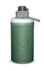 Mäkká fľaša na vodu HydraPak Flux 750 ml zelená