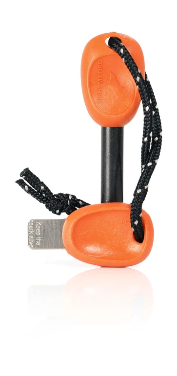 Magnéziové kresadlo Light My Fire Swedish FireSteel BIO Army 2in1 oranžové