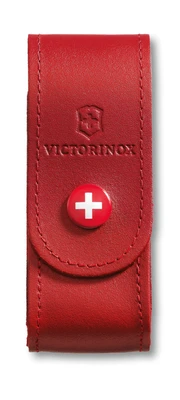 Kožené puzdro na nôž Victorinox Belt Pouch no. 12 červené