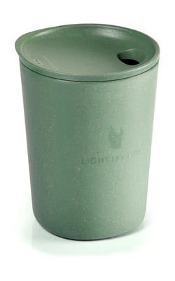 Ekologický pohár Light My Fire MyCup'n Lid Original 360 ml zelený
