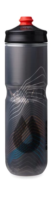 Termo fľaša na bicykel HydraPak Polar Surge 710 ml šedá