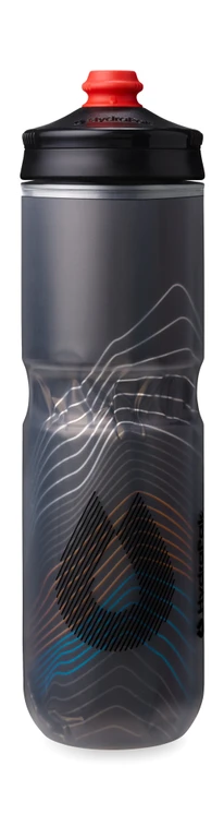 E-shop Termo fľaša na bicykel HydraPak Polar Surge 710 ml šedá