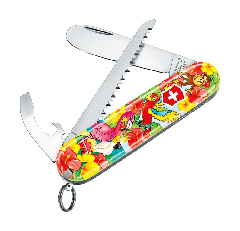 Detský nožík Victorinox My First Victorinox Animal Edition Papagáj