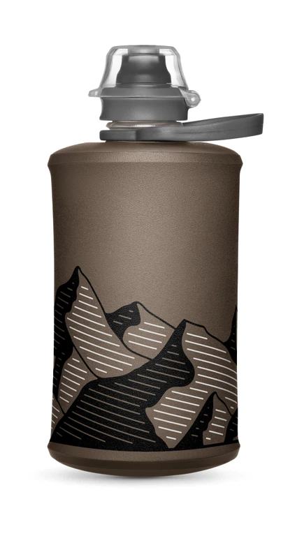 E-shop Softflask fľaša HydraPak Stow 350 ml hnedá
