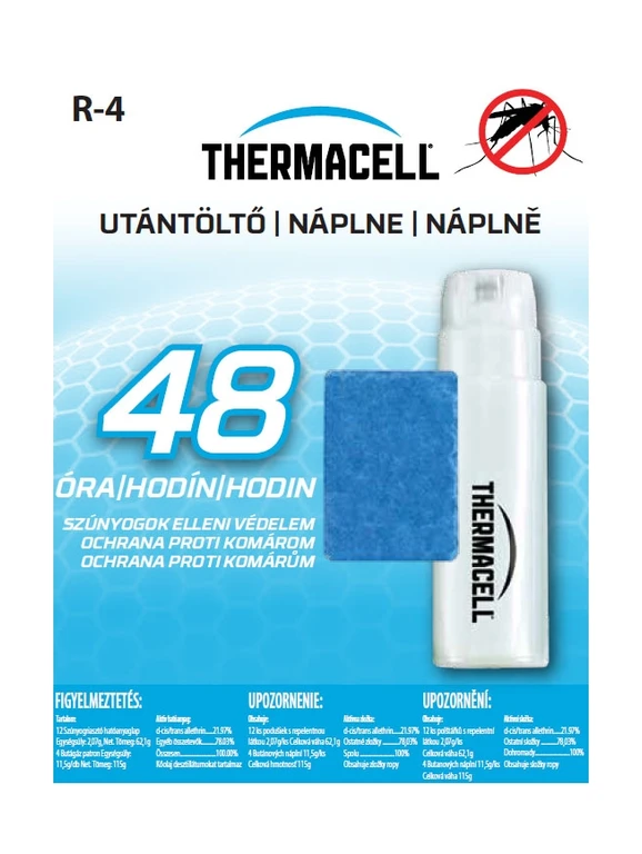 Kartuše a podušky Thermacell R-4