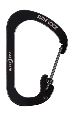 Karabína Nite Ize SlideLock Carabiner #4 čierna