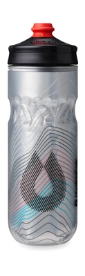 Termo fľaša na bicykel HydraPak Polar Surge 590 ml sivá