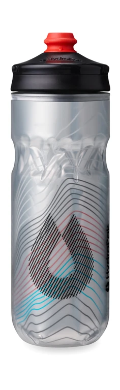 E-shop Termo fľaša na bicykel HydraPak Polar Surge 590 ml sivá