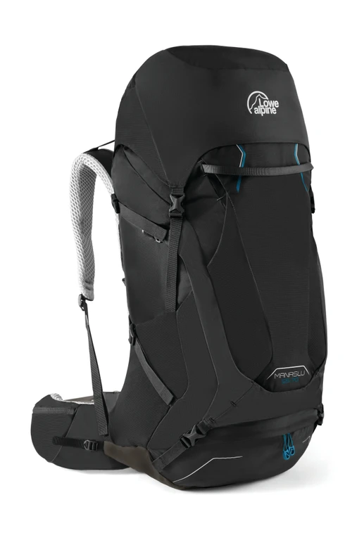 Turistický batoh 55l Lowe Alpine Manaslu 55:70 čierny
