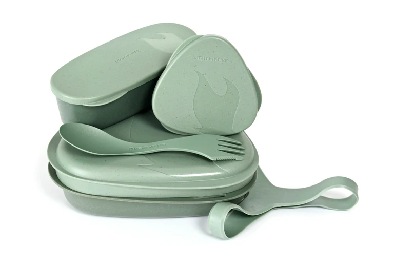 Boxy na jedlo Light My Fire LunchKit BIO zelená