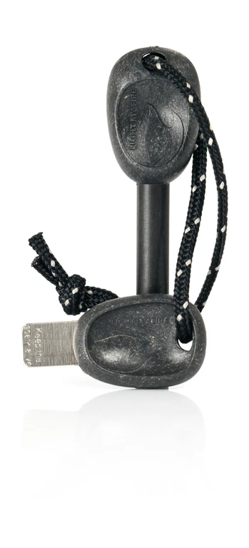 Magnéziové kresadlo Light My Fire Swedish FireSteel BIO Army 2in1 čierne