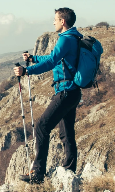 Teleskopické trekingové palice