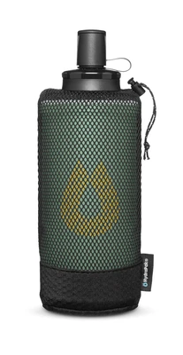 Mäkká fľaša s puzdrom HydraPak PackFlask 500 ml zelená