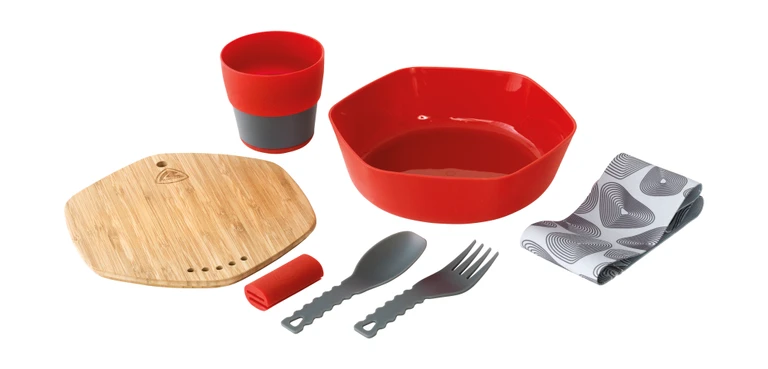 Boxy na jedlo Robens Leaf Meal Kit červený