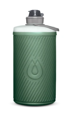 Mäkká fľaša na vodu HydraPak Flux 1,5 l zelená