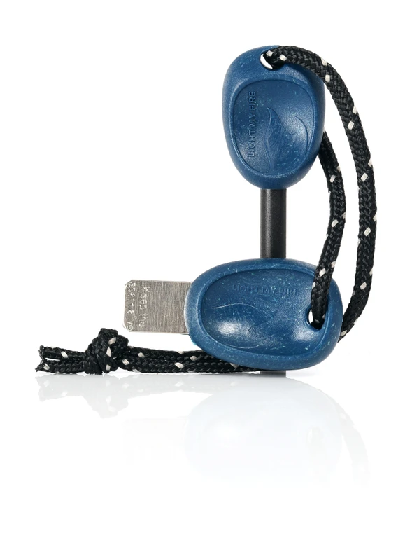 Magnéziové kresadlo Light My Fire Swedish FireSteel BIO Scout 2in1 modré