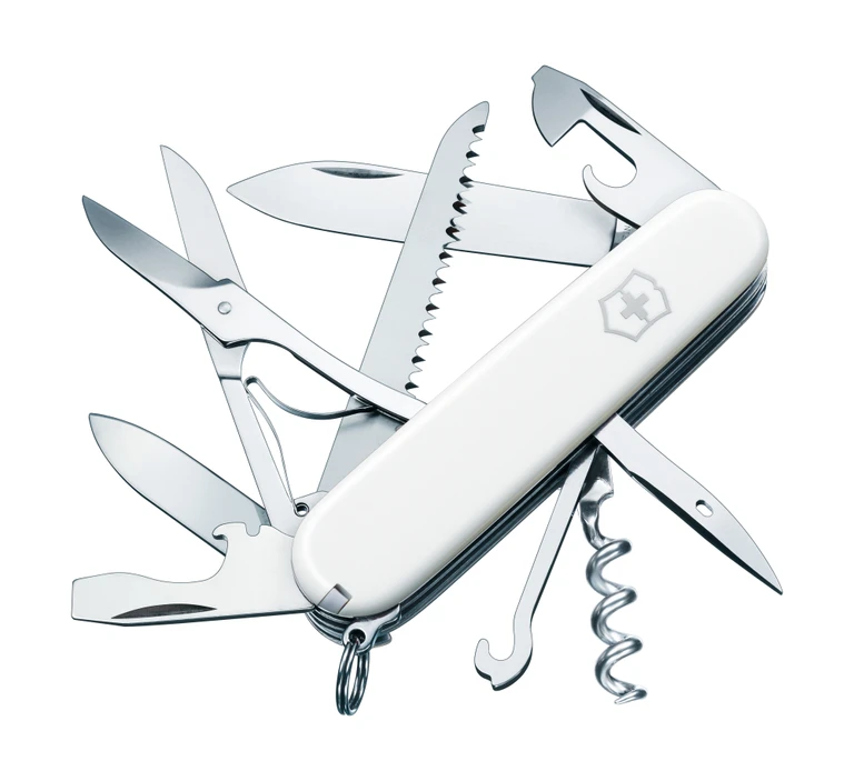 Švajčiarsky nôž Victorinox Huntsman Biely