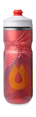 Termo fľaša na bicykel HydraPak Polar Surge 590 ml červená