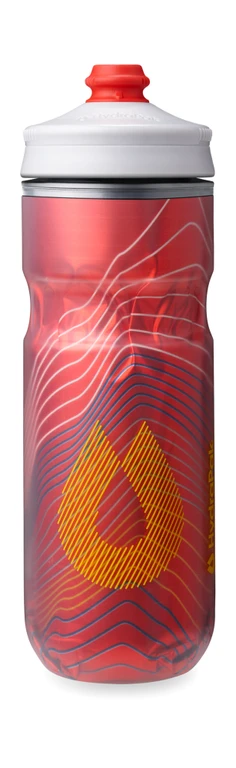 E-shop Termo fľaša na bicykel HydraPak Polar Surge 590 ml červená
