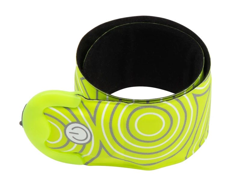 Reflexný pásik LED Nite Ize SlapLit Rechargeable Led Slap Wrap zelený