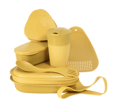Boxy na jedlo s pohárom Light My Fire MealKit BIO žltá