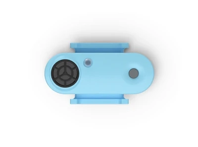 Odpudzovač proti kliešťom pre psov Tickless Mini Dog modrý